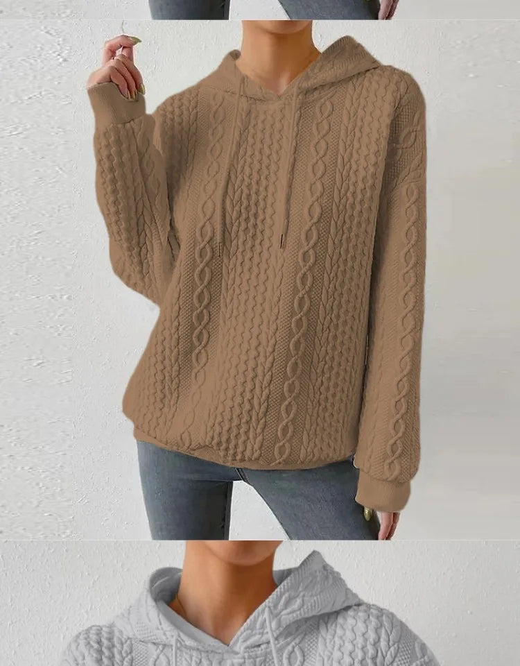Fashionable Student Hoodie Long Sleeve Casual Sweatshirt Regular Fit Streetwear