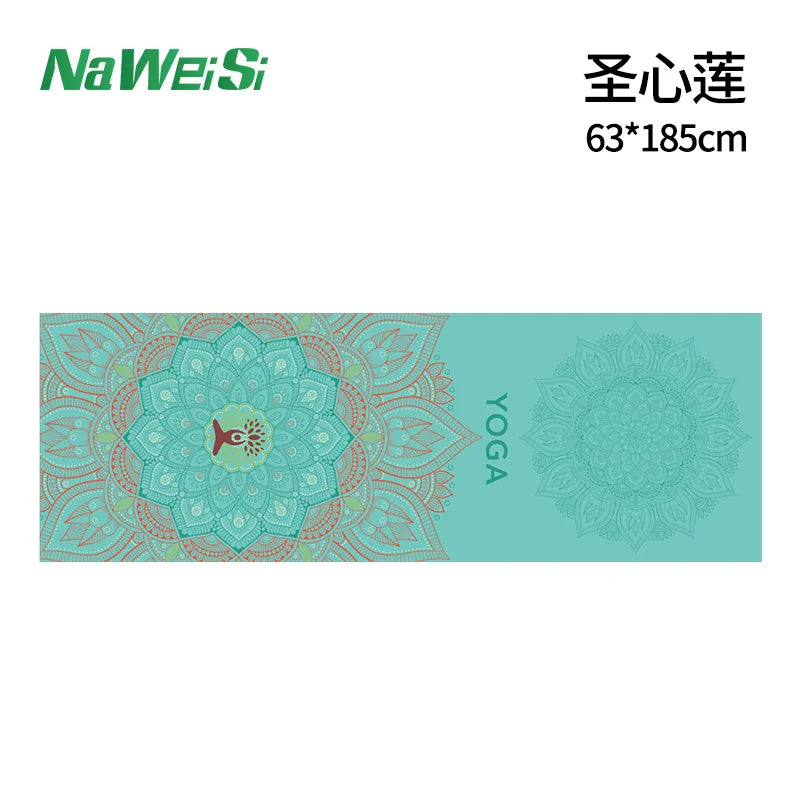 Yoga Mat Towel double-side Velvet Yoga Fitness Isolation Mat