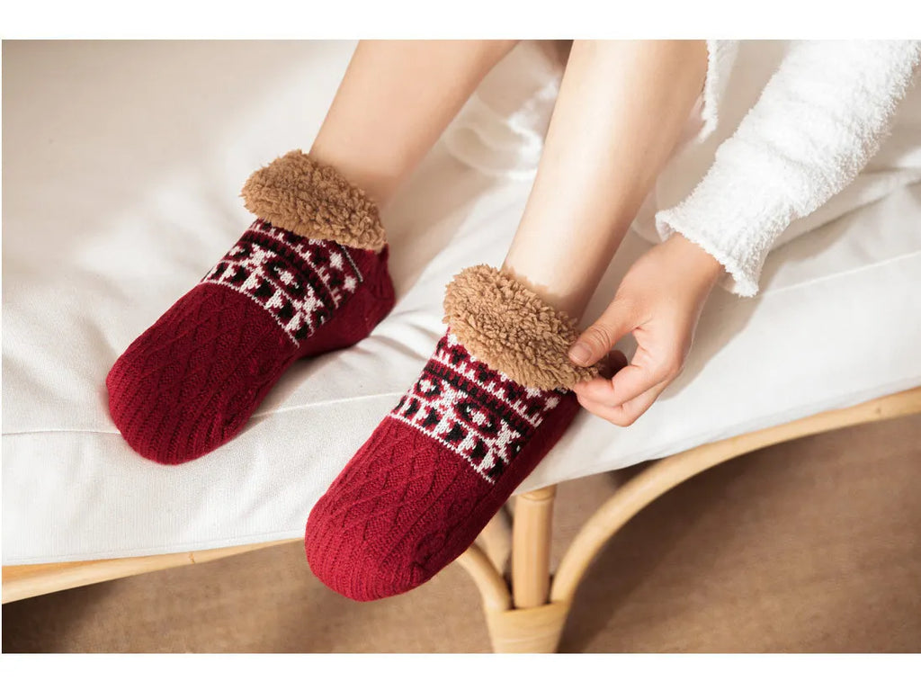 Super Warm Winter Non-slip Floor Socks Women/Men