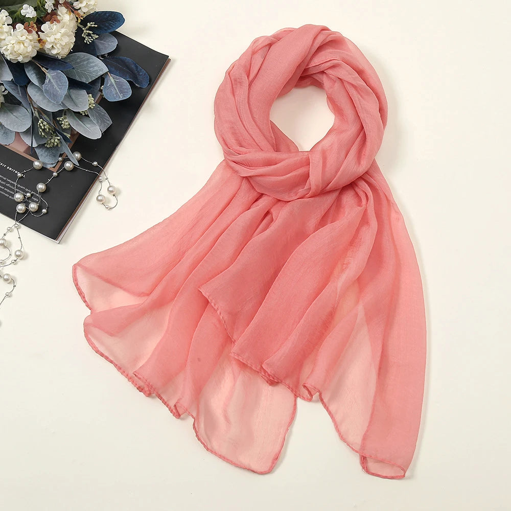 Oversize Chiffon Women Summer Shawl Sleeves