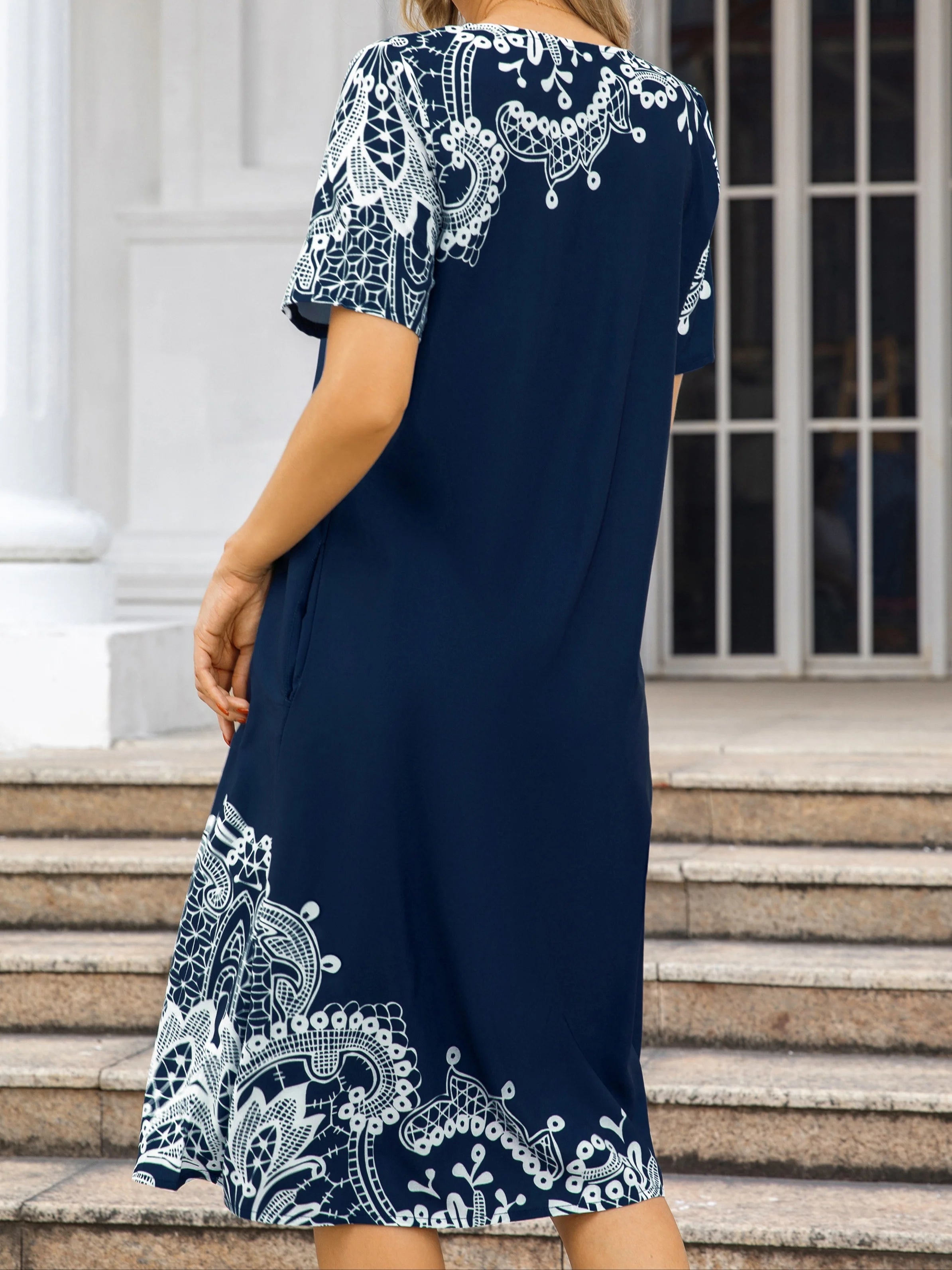 Plus Size Fashion Elegant Women Dress