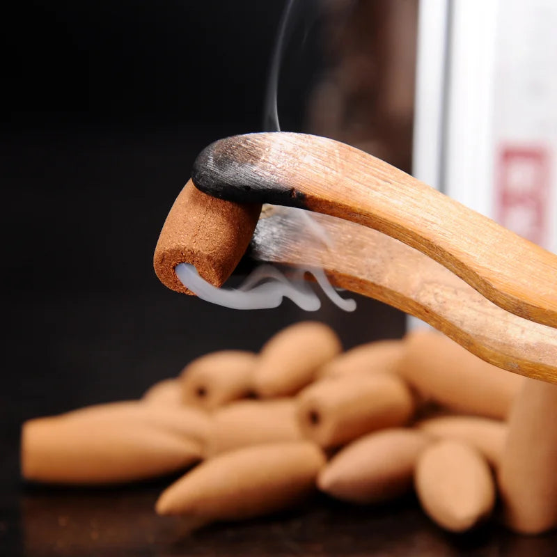 50pcs/ Box Smoke Cone Reflux Healthy Hollow