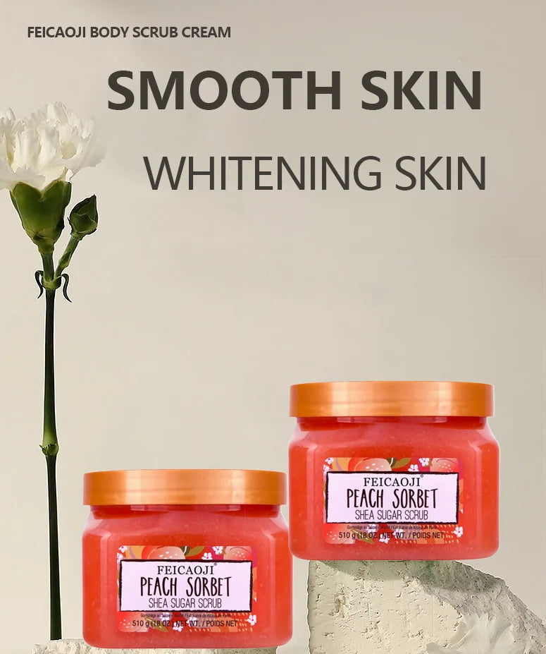 Shea Sugar Body Scrub Coconut Watermelon Rose