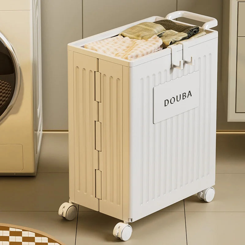 Yoga Mat Folding Storage With Wheels