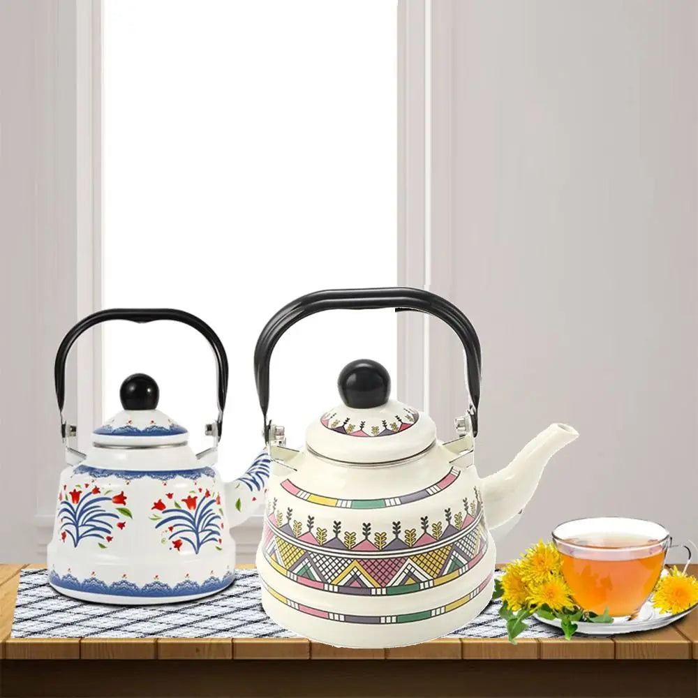 Enamel Tea Kettle European Style 2.5L