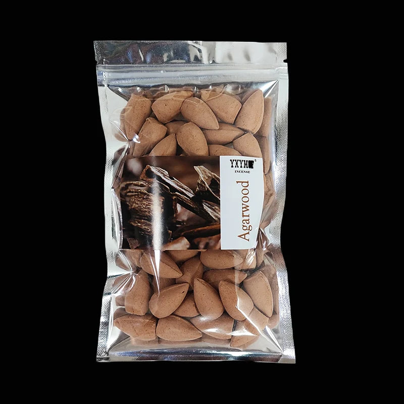 50pcs/bag Natural Waterfall Incense Cones Reflux Tower