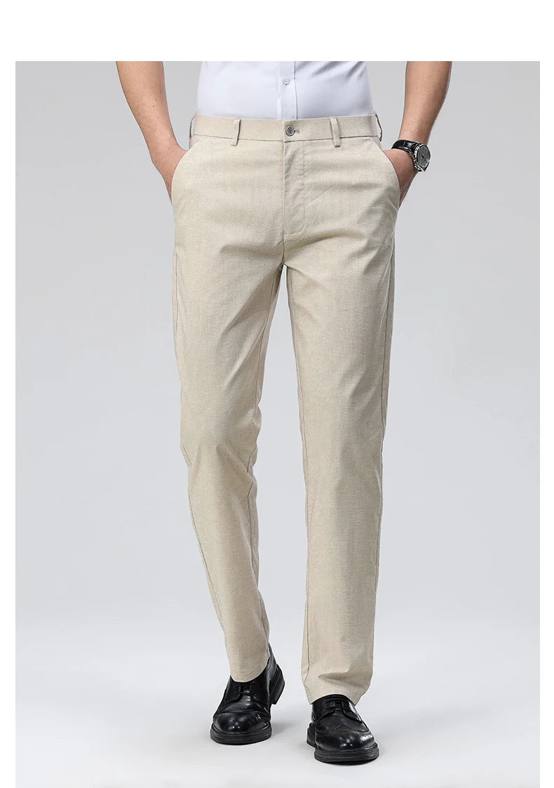 Men's Casual Pants: Breathable & Lightweight