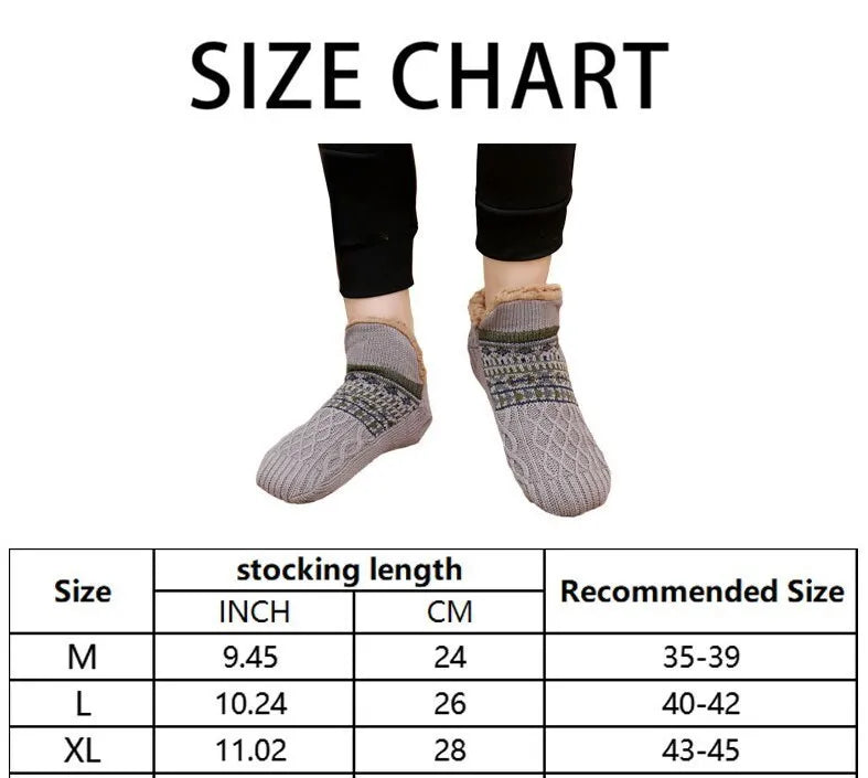 Super Warm Winter Non-slip Floor Socks Women/Men