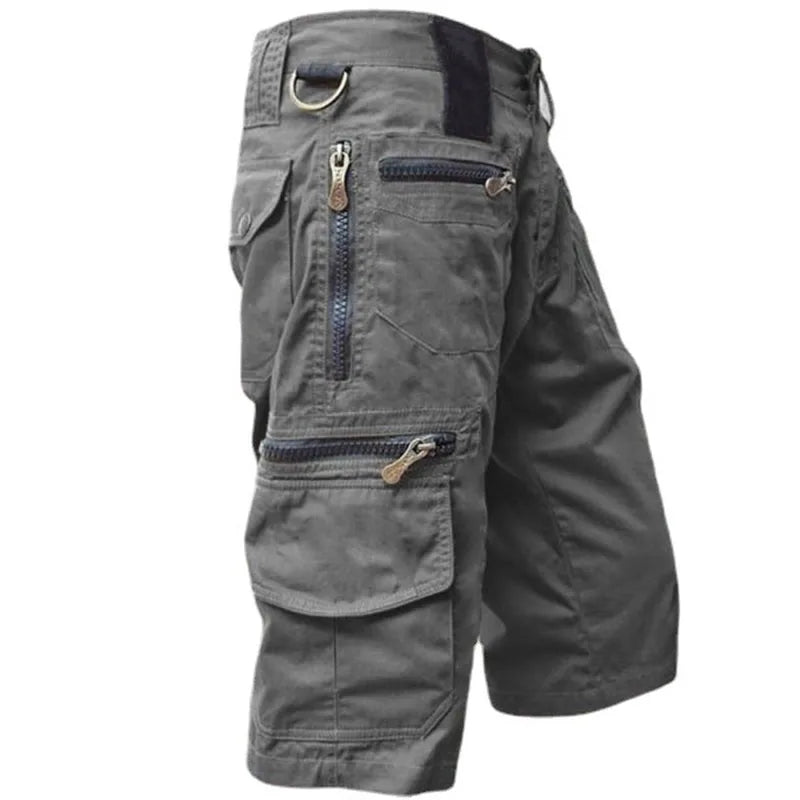 Summer Men's Calf Length Pants Oversized