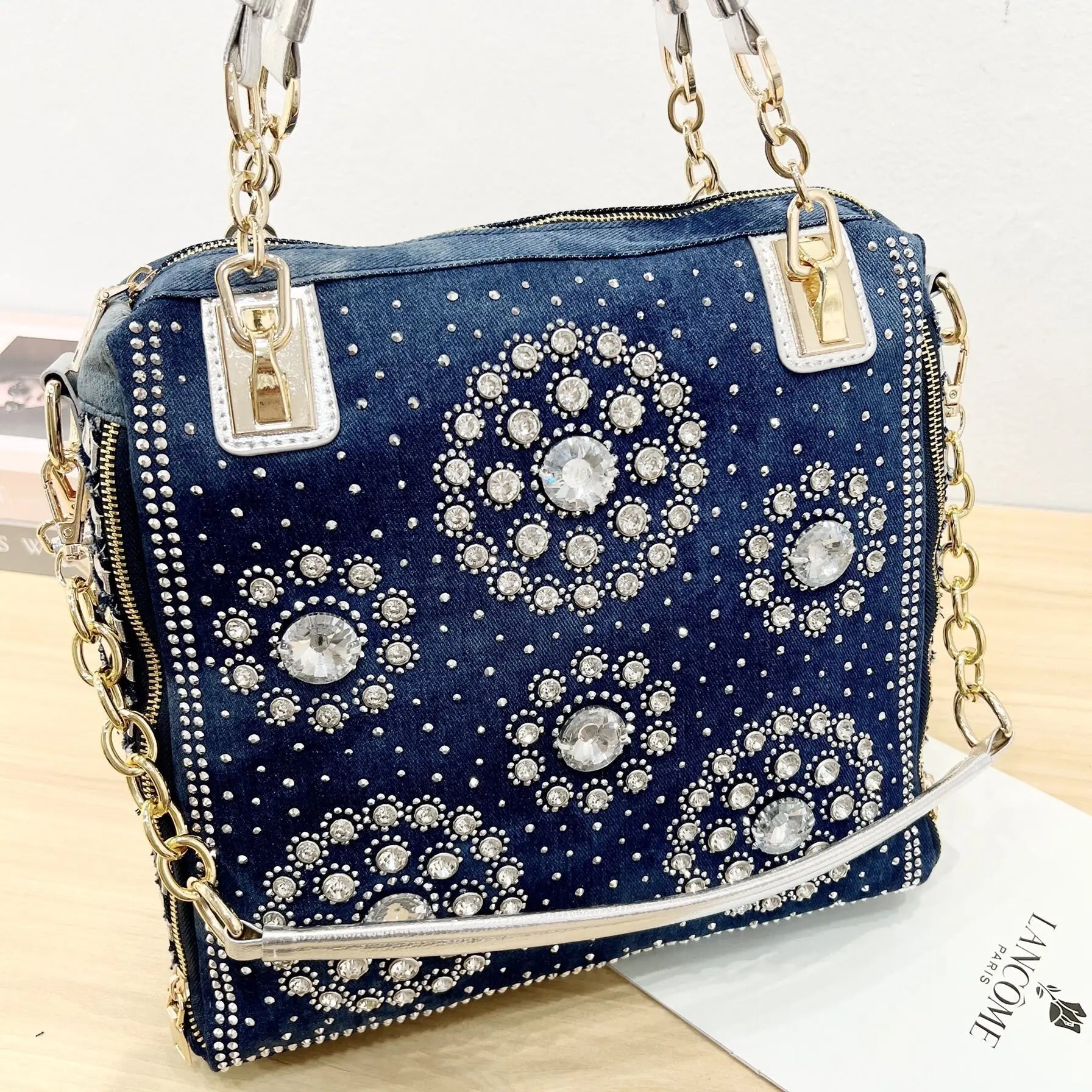 Denim jean casual women handbags