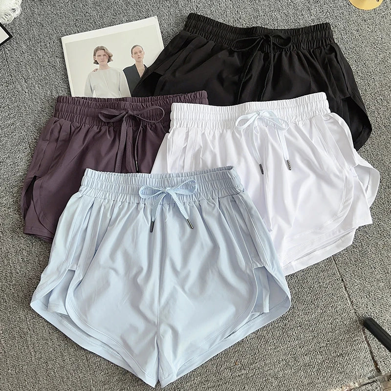 Women's High-Waisted Workout Shorts