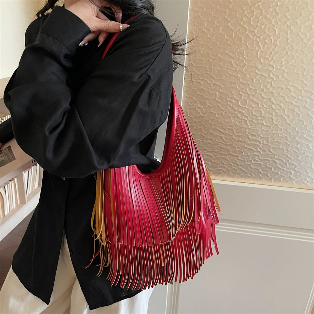MOODS Bohemia Style Shoulder Hobo Bags