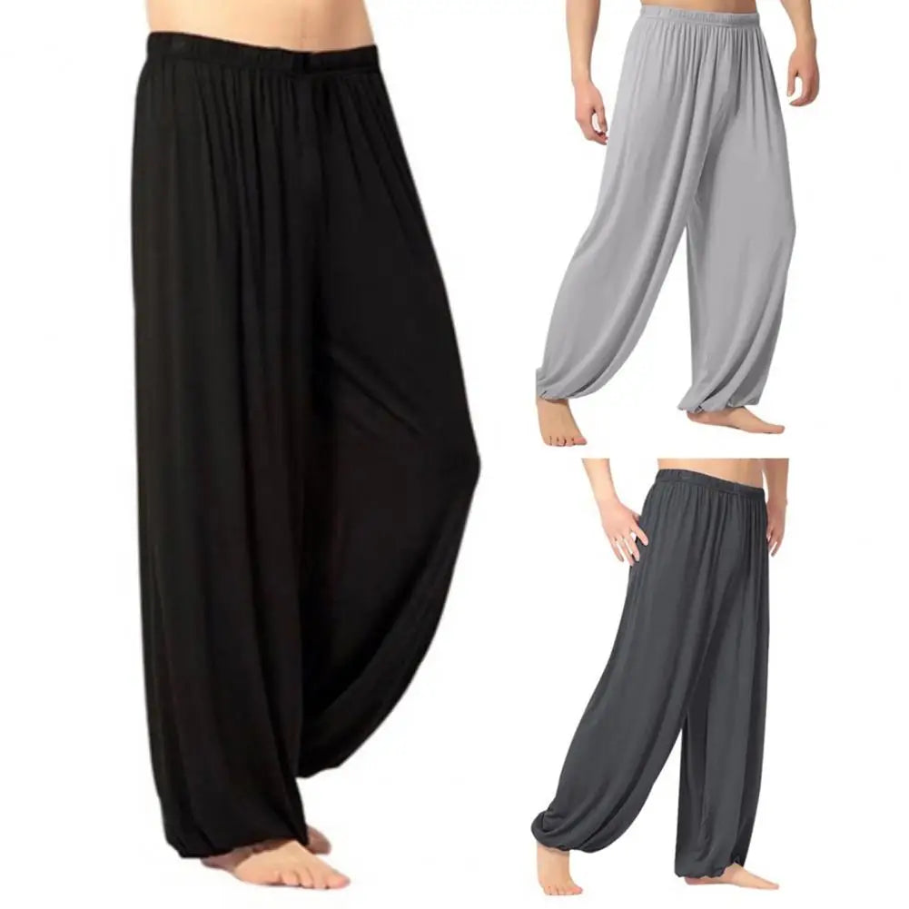 Women/Men Harem Pants Modal Yoga Loose Long Pants