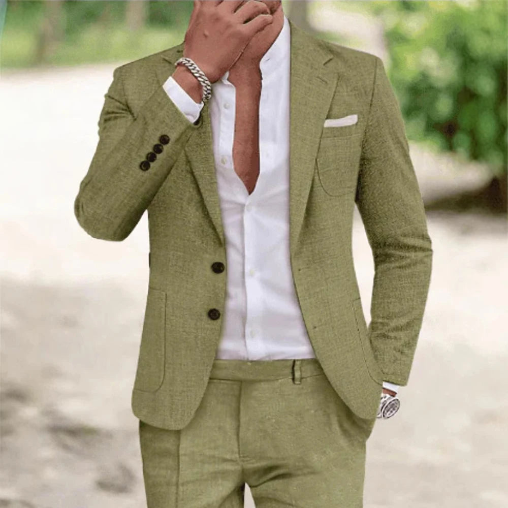 Men's British Style Casual Suit Blazer