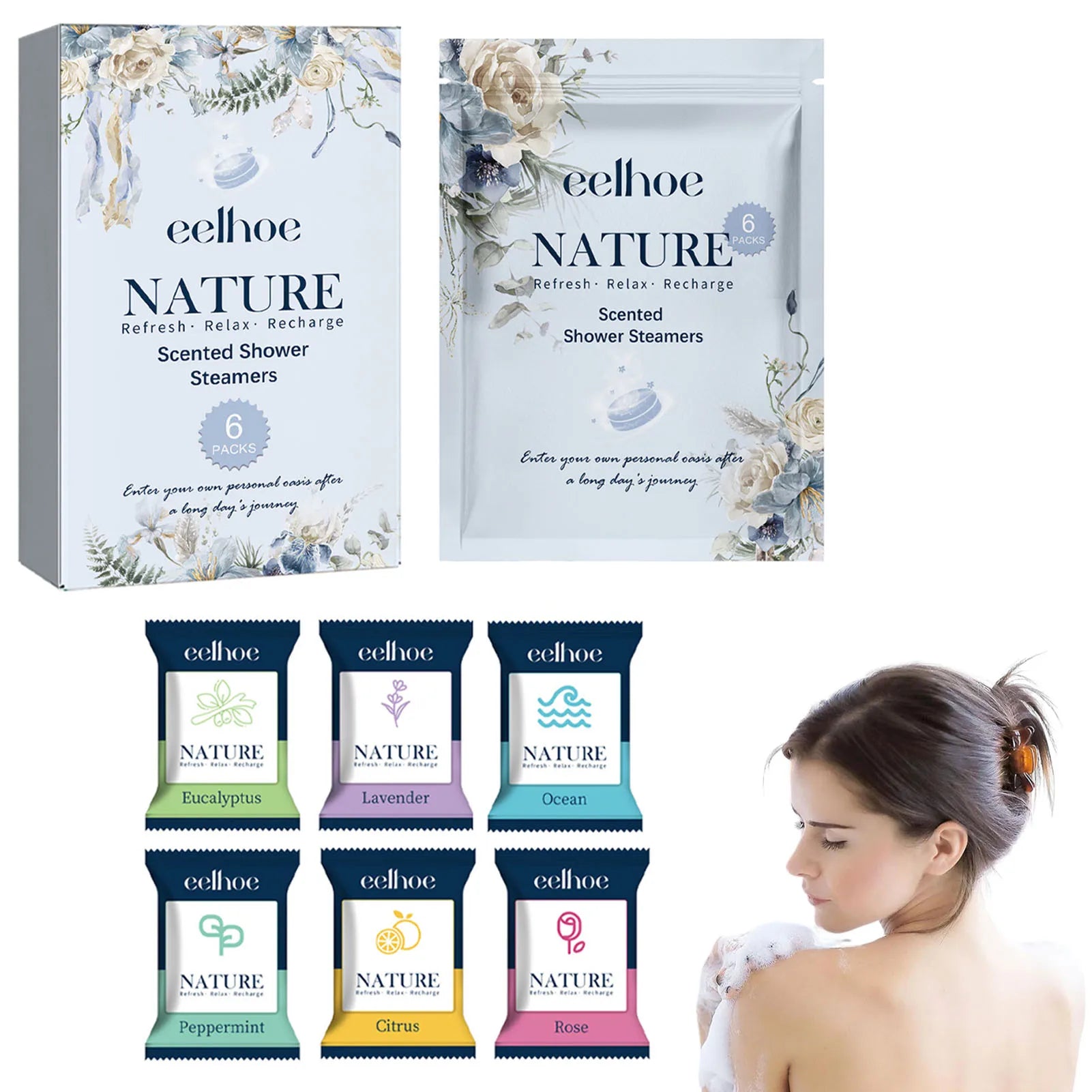 Aromatherapy Shower Steamers Long-lasting Fragrance