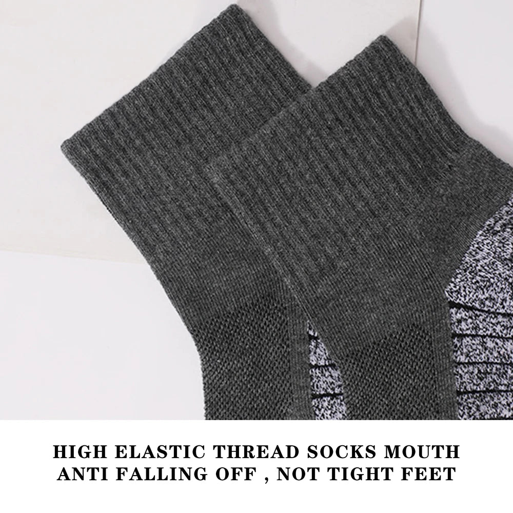 Men Socks Cotton Breathable Mid-calf Socks