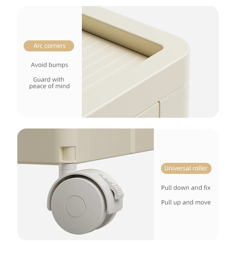 Yoga Mat Folding Storage With Wheels
