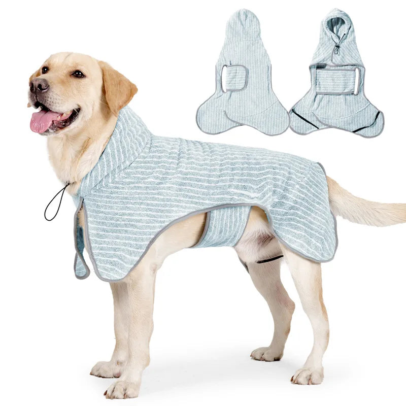 1PC New Pet Cleaning Products Dog Bathrobes Large Dog