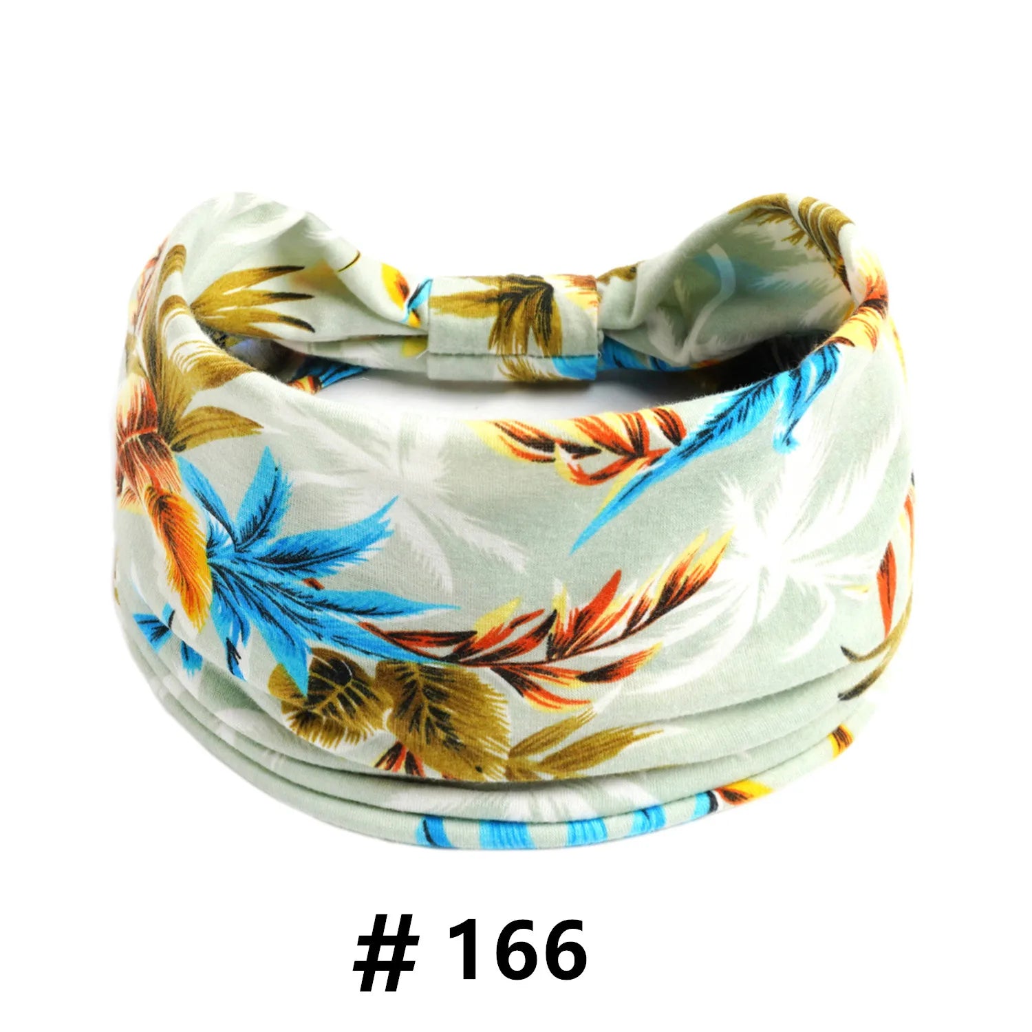 Boho Headbands for Women Cotton Wide Head Bands Stretch