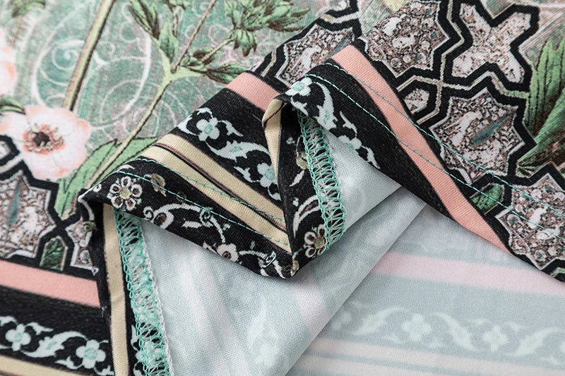 Women's Bohemian Printed Dress