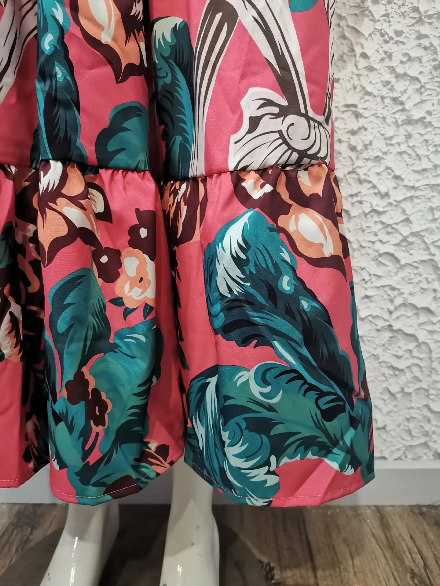 Fashion Bohemian Style Print Beach Dress
