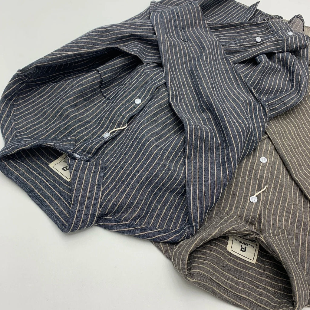 Vintage Striped Shirts for Men