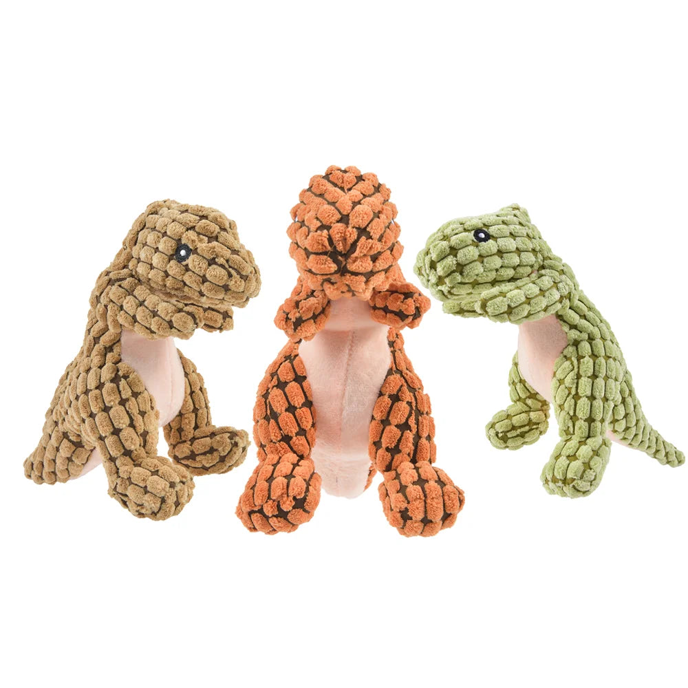 Cats and Dogs Pet Plush Dinosaur Toy