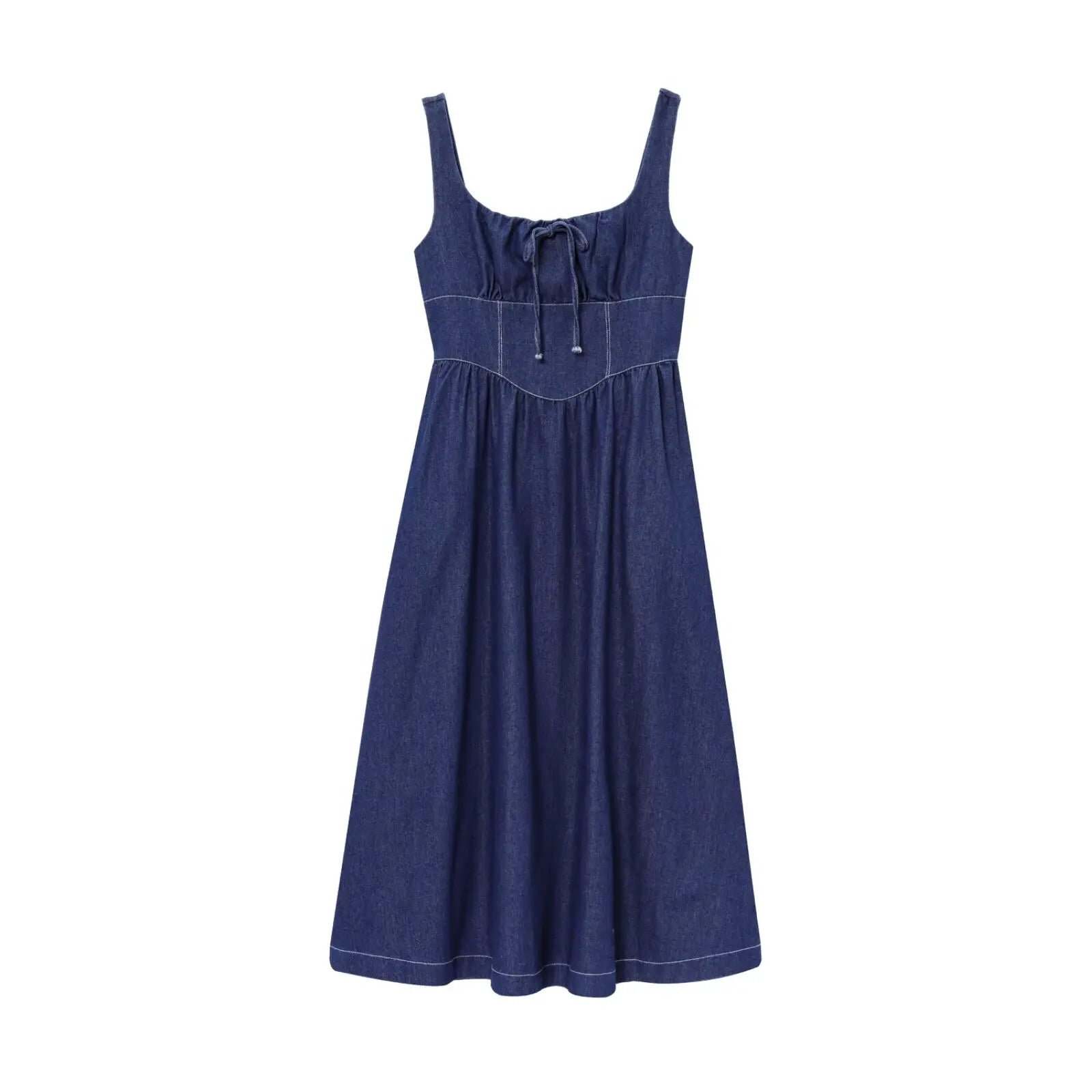 Blue Denim Tank Dress