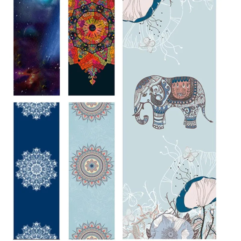 Anti-slip double-sided Fleece Yoga mat