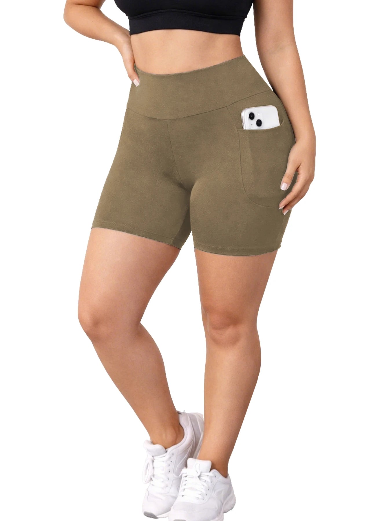 Plus Size Workout Shorts for Women