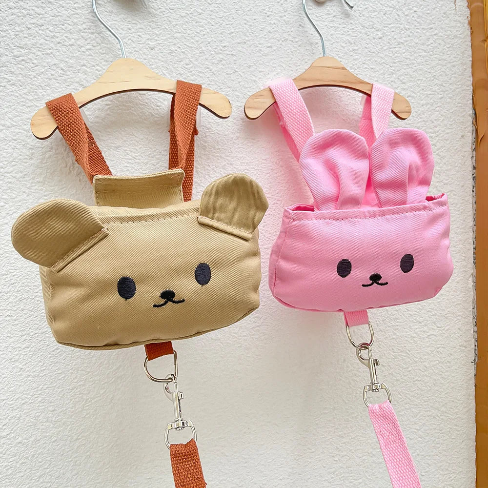 Cute Pet Shoulder Backpack Harness Leash