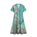 Women's Bohemian Printed Dress
