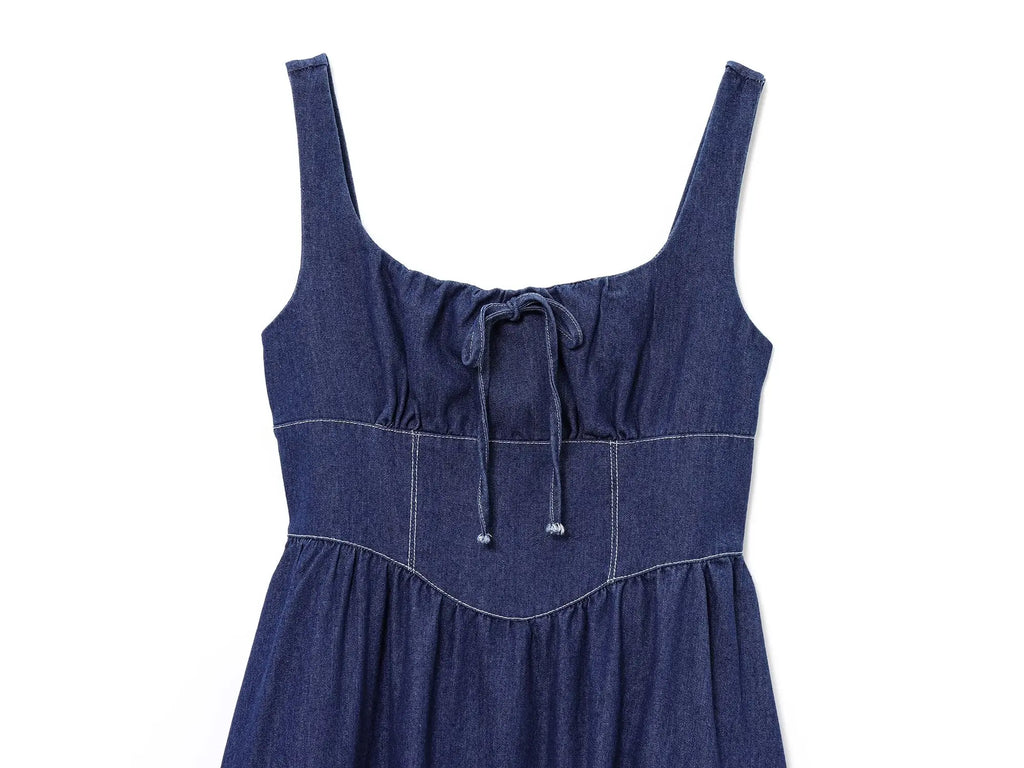 Blue Denim Tank Dress