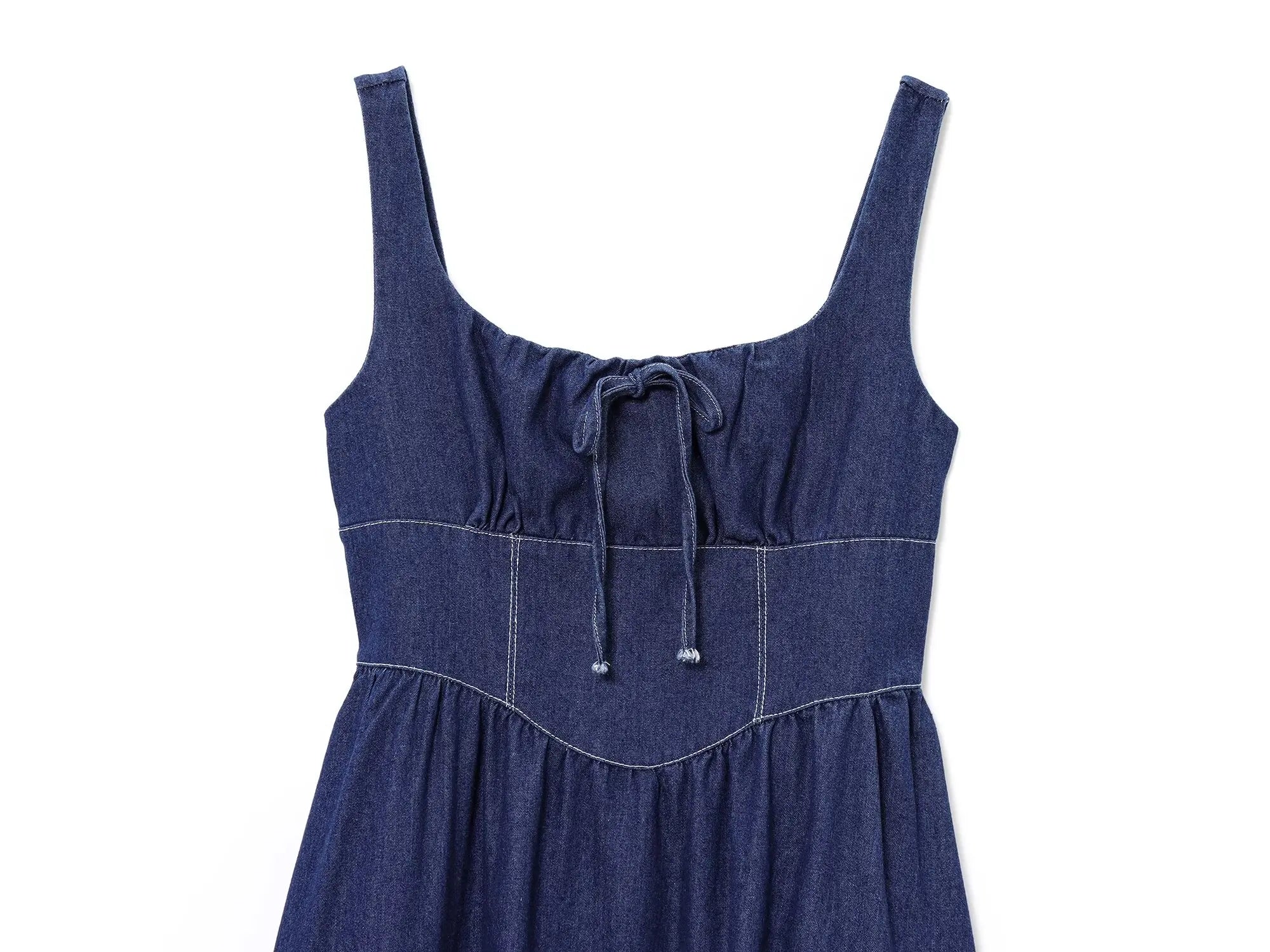 Blue Denim Tank Dress