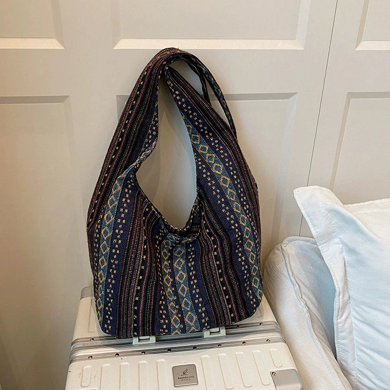 Women's Boho Chic Aztec Tote Bag