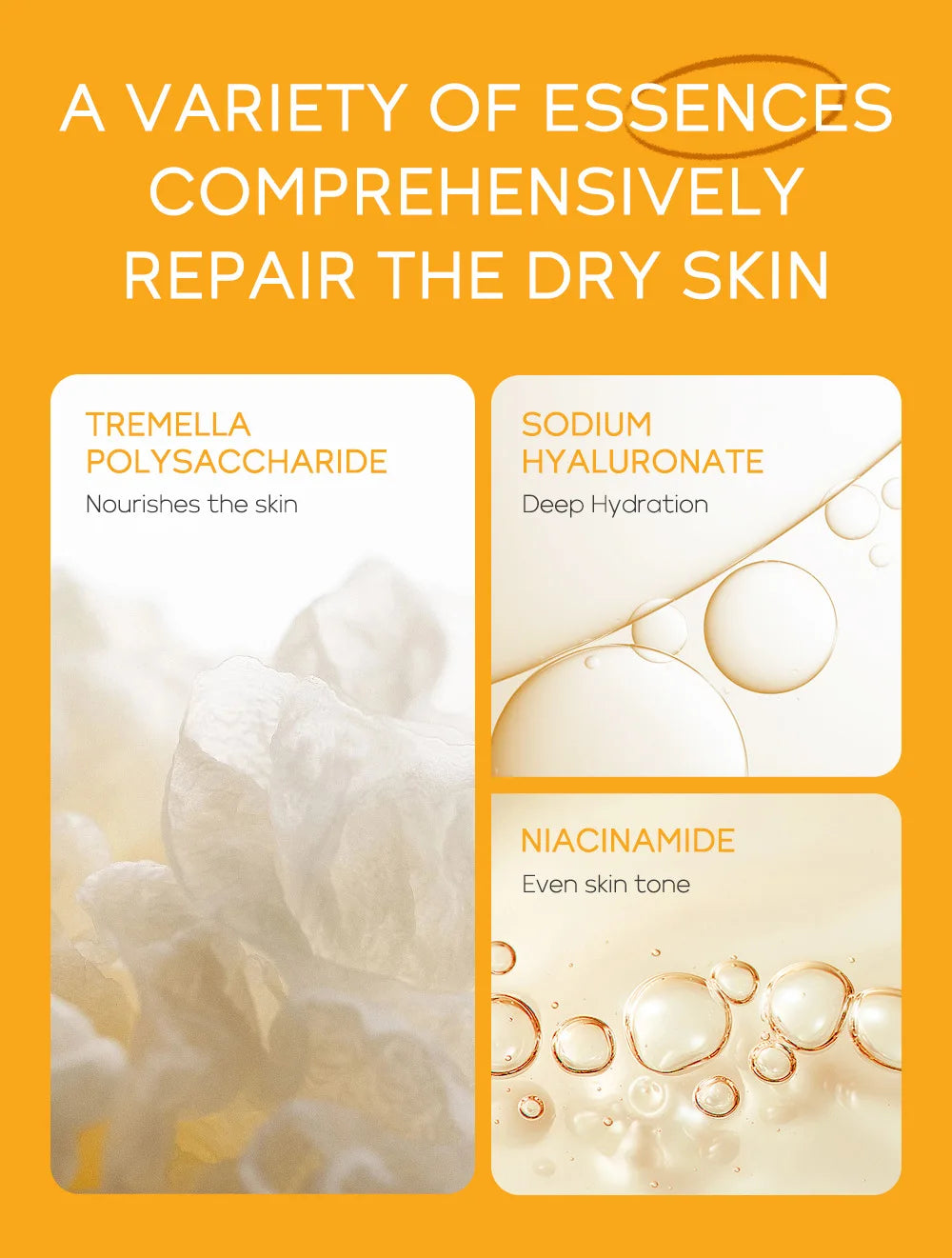 5 Pieces Vitamin C Skincare Set  Moisturizing Face Serum Brighten Cream