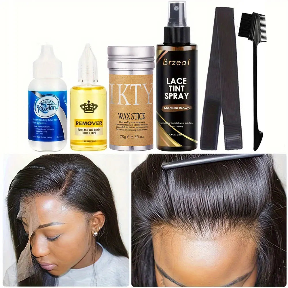 Waterproof Lace Wig Glue For Lace Front Wig 38ml Liquid Adhesive