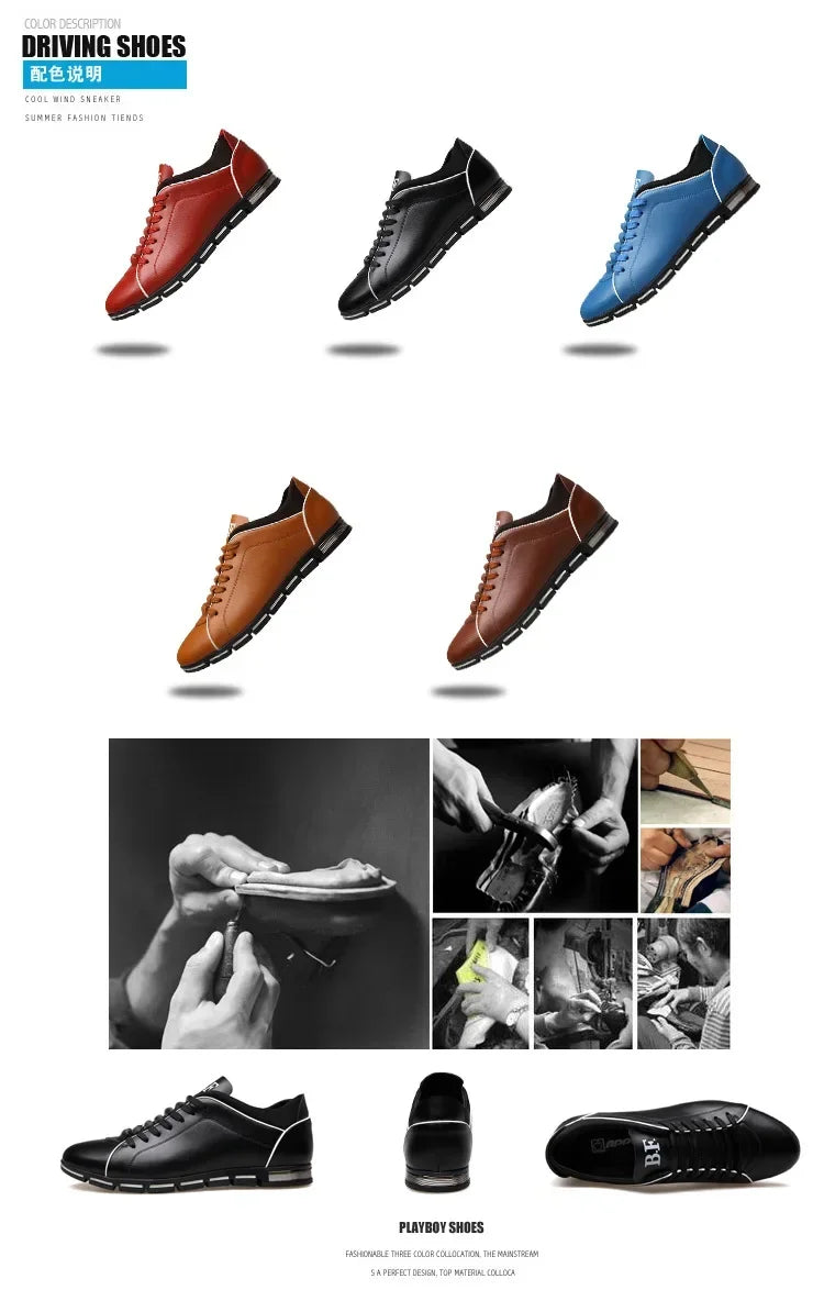 Men's Fashion Casual Shoes New British Style Four Seasons