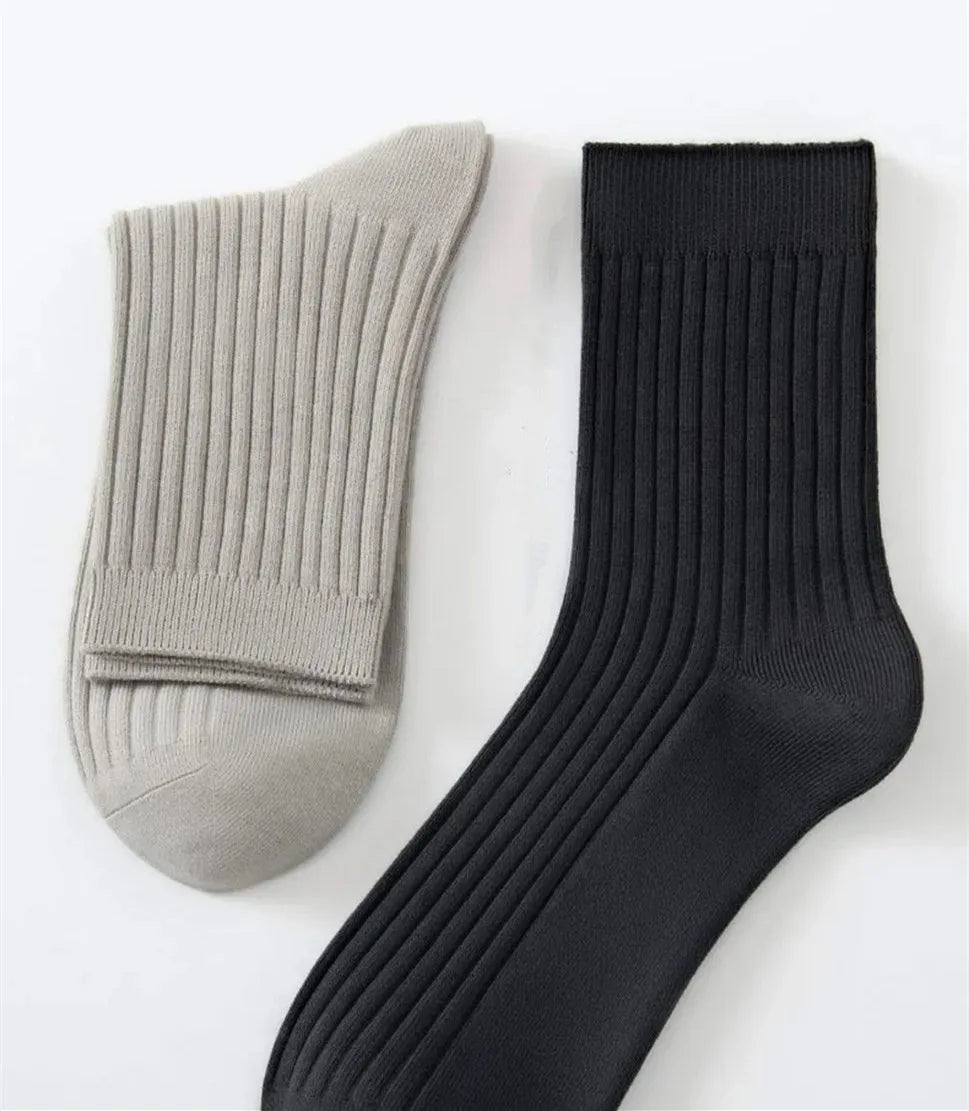 5 Pairs of MEN'S Mid-calf Socks
