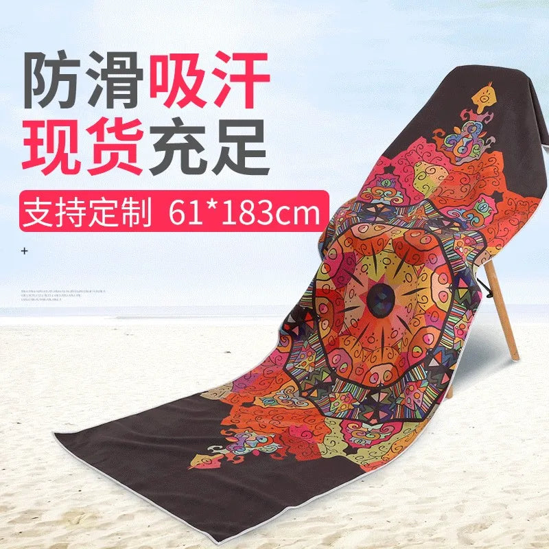 Anti-slip double-sided Fleece Yoga mat