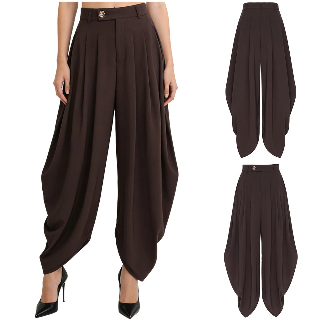 Women Palazzo Pants Trousers