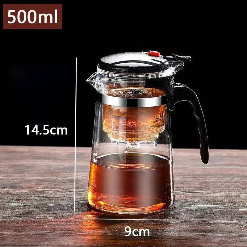 High-temperature resistant and elegant cup, household tea set