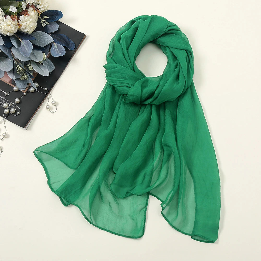 Oversize Chiffon Women Summer Shawl Sleeves