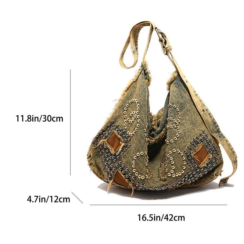 Women Bag Fashion Travel Crossbody Casual Denim Bag