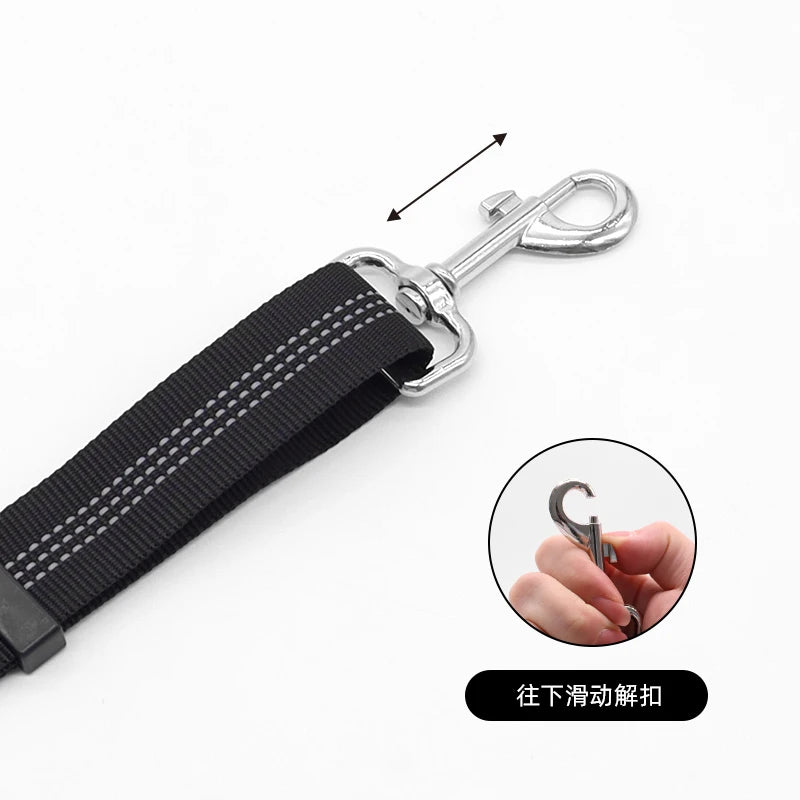 Reflective Pet Dog Car Seat Belt