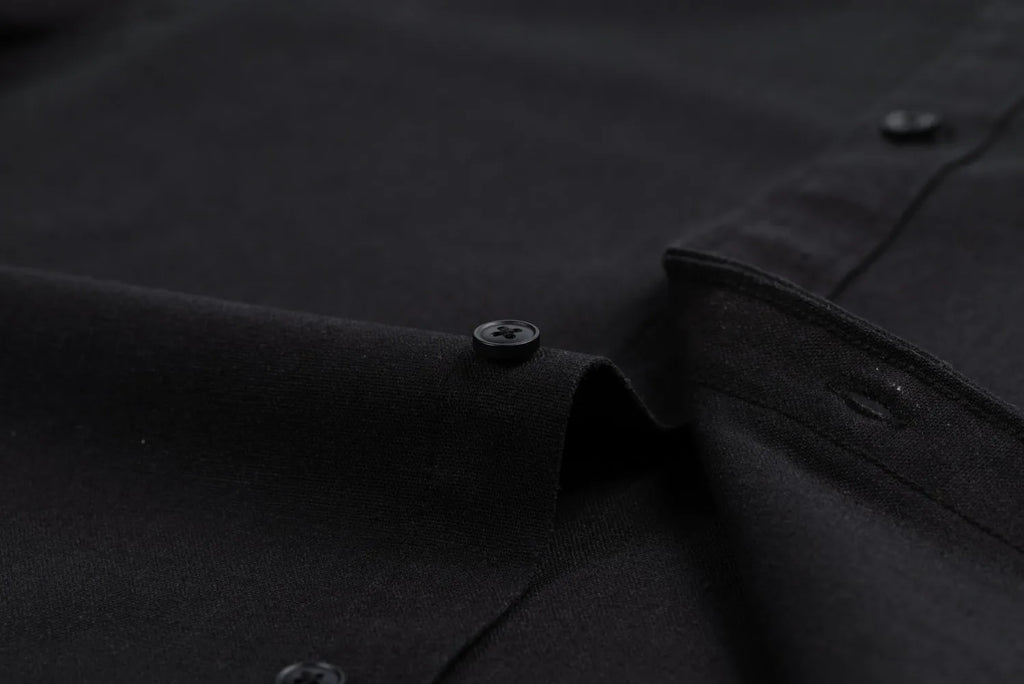 Men Casual Business Mandarin Collar