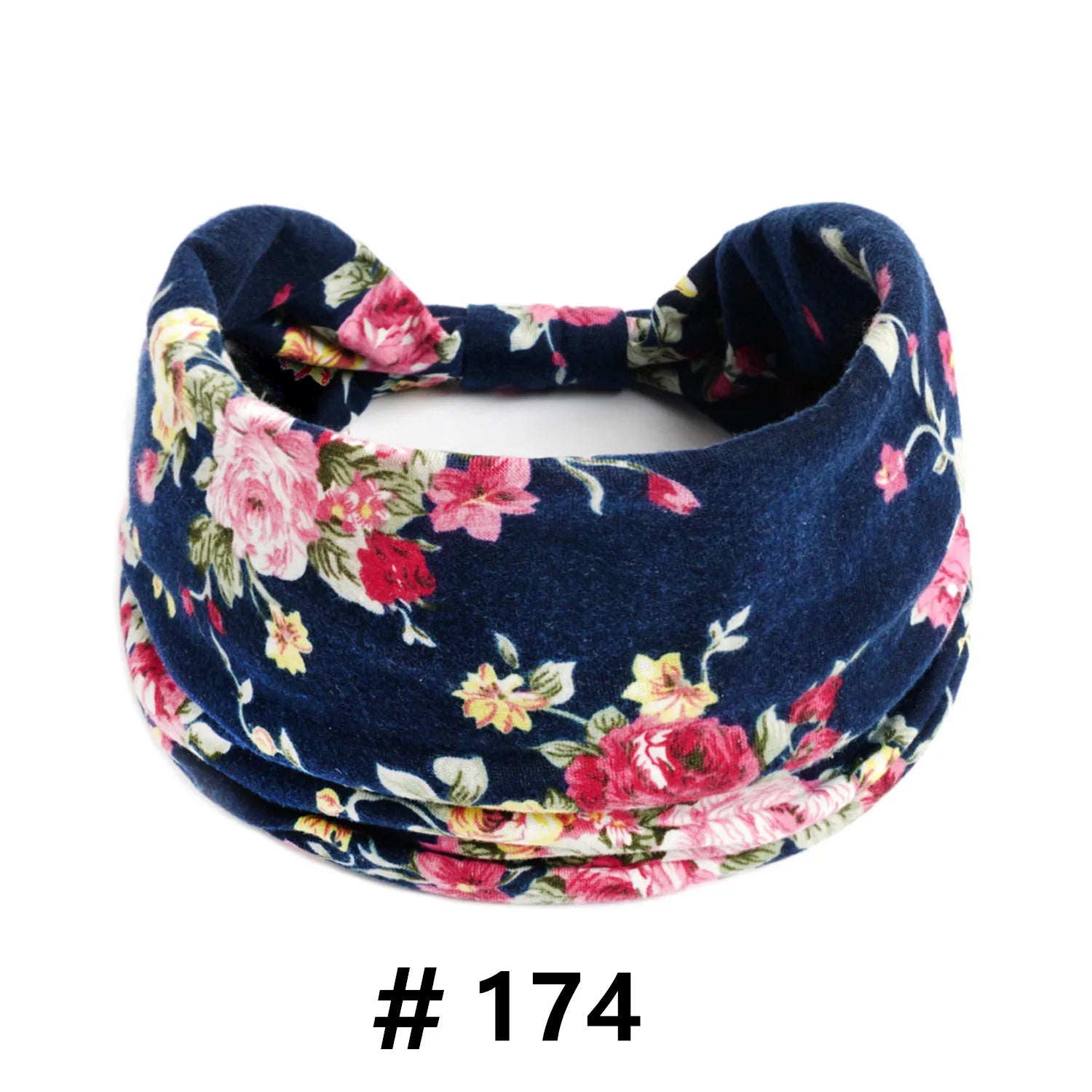 Boho Headbands for Women Cotton Wide Head Bands Stretch