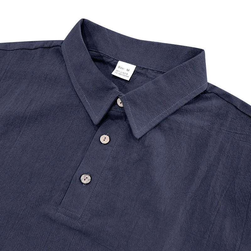 Men's Casual Linen 2 Piece Outfit