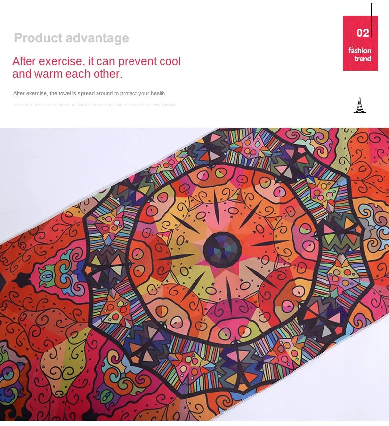 Anti-slip double-sided Fleece Yoga mat