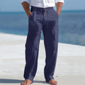 Men's Autumn Spring Cotton Casual Breathable Cozy Trousers